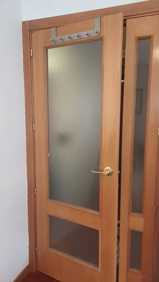 Colgador de puerta metálico con 6 ganchos