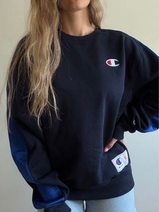 Sudadera Champion Azul