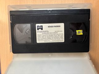 Película VHS Pokémon Héroes -Latios Latias Español