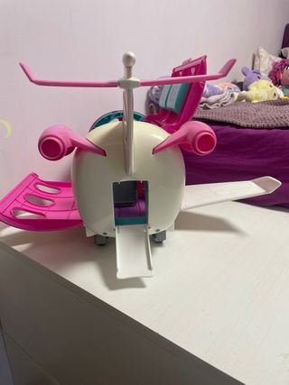 Avión de Barbie Rosa