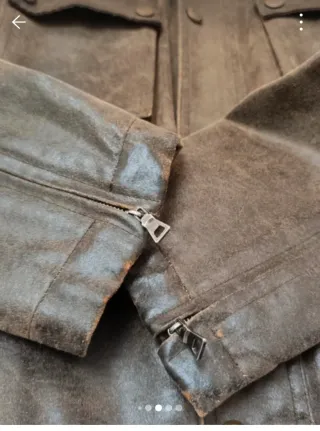 Cazadora Zara Hombre Marrón