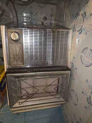 Estufa SEA Plata y Blanca