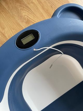 Bañera Bebé Plegable con Termómetro