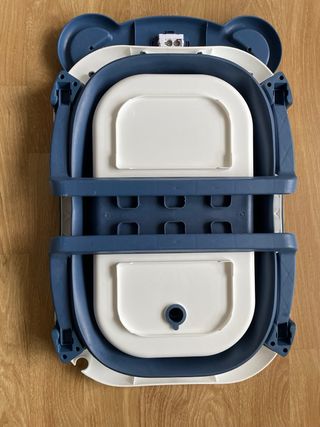 Bañera Bebé Plegable con Termómetro