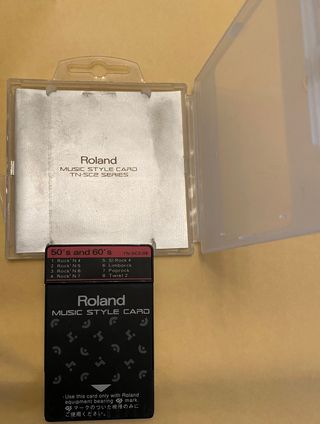 Roland TN-SC2 Series Music Style Card