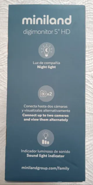 Miniland Digimonitor 5 HD Vigilabebés