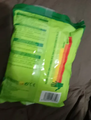 Guantes de látex natural sin usar Talla M