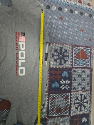 Sudadera Ralph Lauren Niño Talla M Gris