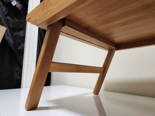 Bandeja de cama de bambú