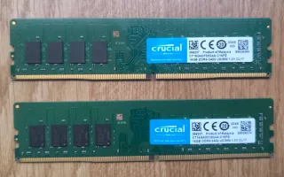Memoria RAM Crucial DDR4 32GB 2x16 a 2400MHz
