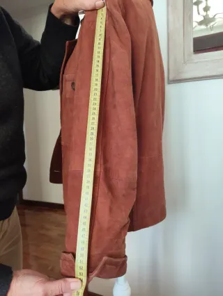 Chaqueta ante marrón talla 42