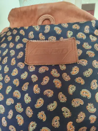 Chaqueta ante marrón talla 42