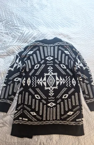 Chaqueta H&M Punto Étnico Talla XS