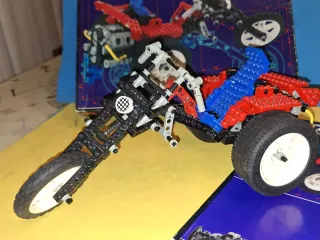 Lego Technic 8857 Moto Chopper Caja e Instrucc.