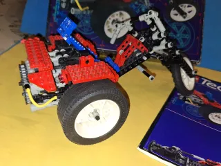 Lego Technic 8857 Moto Chopper Caja e Instrucc.