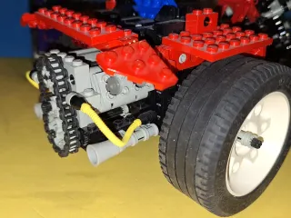 Lego Technic 8857 Moto Chopper Caja e Instrucc.