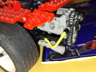Lego Technic 8857 Moto Chopper Caja e Instrucc.