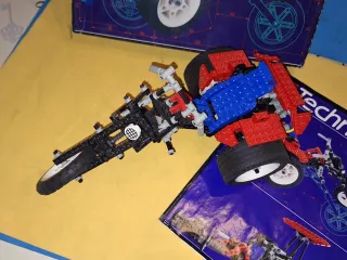 Lego Technic 8857 Moto Chopper Caja e Instrucc.