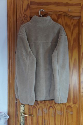 Chaqueta Zara Borreguillo Beige Talla S nuevo