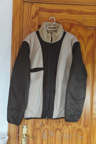 Chaqueta Zara Borreguillo Beige Talla S nuevo