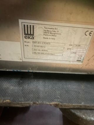 Horno eléctrico bandejas gastrom Eka con campana