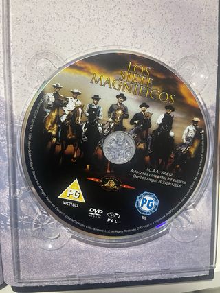 Los Siete Magníficos DVD (Western) Formato libro