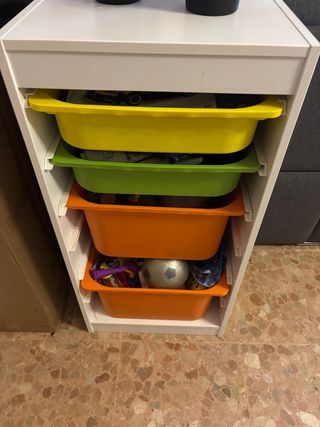 Mueble Infantil con Cajones de Colores