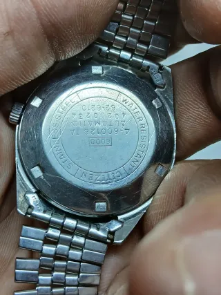 Reloj Citizen Automático Vintage Caballero Azul