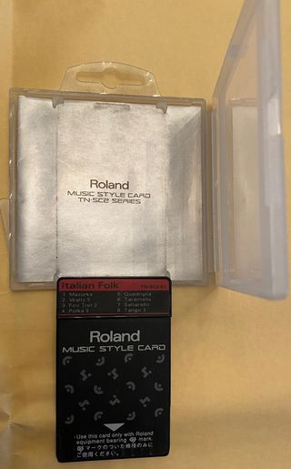 Roland TN-SC2 Italian Folk Music Style Card