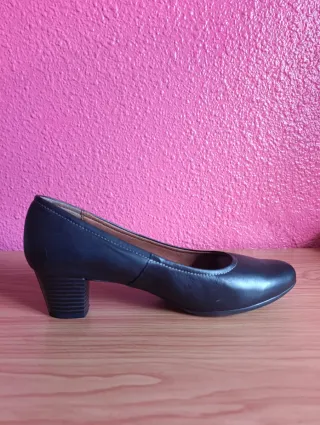 Zapatos Desireé Piel Negros Talla 41