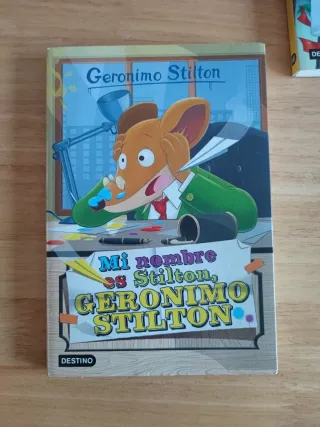 4 libros de Gerónimo Stilton