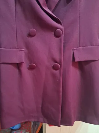 Giacca doppiopetto sfiancata bel Bordeaux