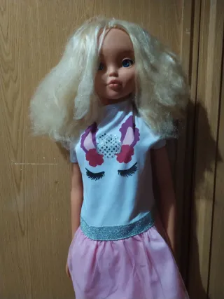 Muñeca Rosaura Grande 1.05m con sus zapatos