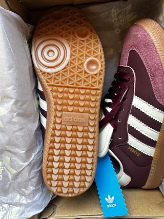 Adidas Samba Marrón y Rosa