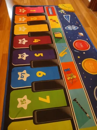 Alfombra musical infantil con sonidos