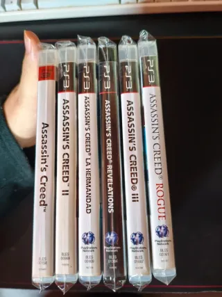 Lote Juegos PS3 Assassin's Creed Pal Esp