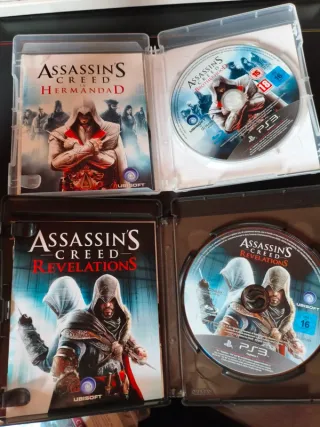 Lote Juegos PS3 Assassin's Creed Pal Esp