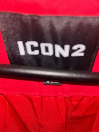 Chaqueta acolchada roja ICON2