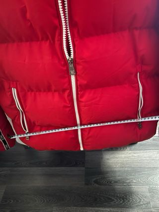 Chaqueta acolchada roja ICON2