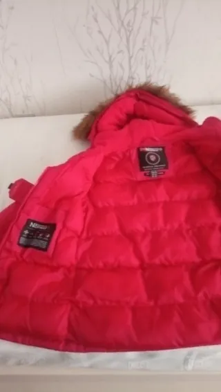 Anorak Geographical Norway Rojo