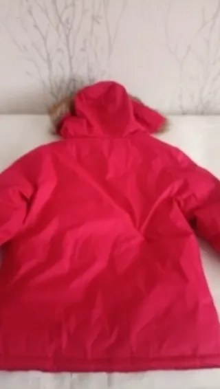 Anorak Geographical Norway Rojo