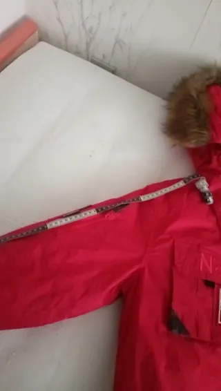 Anorak Geographical Norway Rojo