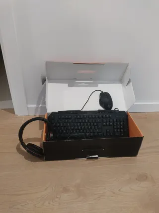 Kit Gaming teclado, ratón y auriculares