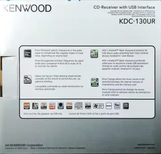 Kenwood KDC-130UR Radio Coche