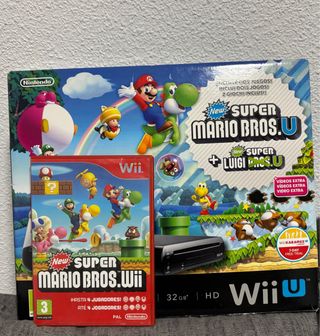 Nintendo Wii U perfecto estado +3 juegos