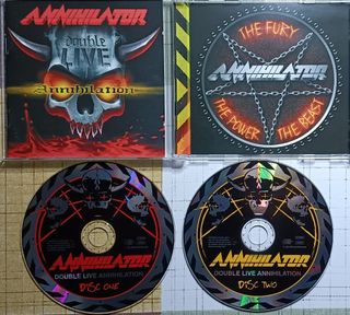 Annihilator – Double Live Annihilation 2 CD 2003