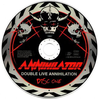 Annihilator – Double Live Annihilation 2 CD 2003
