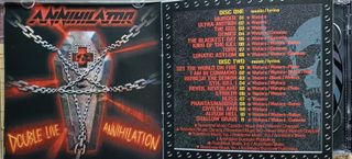 Annihilator – Double Live Annihilation 2 CD 2003