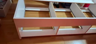 Cama nido duo 90x190 con 3 cajones Medidas 96x206