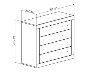 REBAJA!!COMODA+ESPEJO+ENVIO A 143€